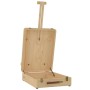 Caballete de sobremesa madera maciza pino 27x43x68 cm de vidaXL, Caballetes de oficina - Ref: Foro24-30226, Precio: 30,56 €, ...