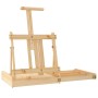 Caballete de sobremesa con cajón madera de pino 41,5x37x12 cm de vidaXL, Caballetes de oficina - Ref: Foro24-30229, Precio: 6...
