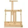 Caballete de sobremesa con cajón madera de pino 41,5x37x12 cm de vidaXL, Caballetes de oficina - Ref: Foro24-30229, Precio: 6...
