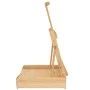 Caballete de sobremesa con cajón madera de pino 41,5x37x12 cm de vidaXL, Caballetes de oficina - Ref: Foro24-30229, Precio: 6...