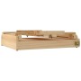 Caballete de sobremesa con cajón madera de pino 41,5x37x12 cm de vidaXL, Caballetes de oficina - Ref: Foro24-30229, Precio: 6...