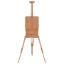 Caballete de pintura madera maciza de haya 81x121x173 cm de vidaXL, Caballetes de oficina - Ref: Foro24-30224, Precio: 93,44 ...