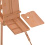 Caballete de pintura madera maciza de haya 81x121x173 cm de vidaXL, Caballetes de oficina - Ref: Foro24-30224, Precio: 93,44 ...