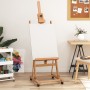Caballete de pintura madera maciza de haya 55x53,5x178 cm de vidaXL, Caballetes de oficina - Ref: Foro24-30223, Precio: 91,37...