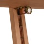 Caballete de pintura madera maciza de haya 55x53,5x178 cm de vidaXL, Caballetes de oficina - Ref: Foro24-30223, Precio: 91,37...
