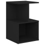 Mesita de noche madera contrachapada negro 35x35x55 cm de vidaXL, Mesitas de noche - Ref: Foro24-806348, Precio: 30,79 €, Des...