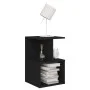 Mesita de noche madera contrachapada negro 35x35x55 cm de vidaXL, Mesitas de noche - Ref: Foro24-806348, Precio: 30,42 €, Des...