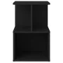 Mesita de noche madera contrachapada negro 35x35x55 cm de vidaXL, Mesitas de noche - Ref: Foro24-806348, Precio: 30,42 €, Des...