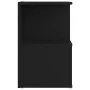Mesita de noche madera contrachapada negro 35x35x55 cm de vidaXL, Mesitas de noche - Ref: Foro24-806348, Precio: 30,42 €, Des...