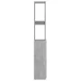 Armario baño madera contrachapada gris hormigón 25x26,5x170 cm de vidaXL, Muebles de baño - Ref: Foro24-808435, Precio: 52,34...