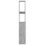 Armario baño madera contrachapada gris hormigón 25x26,5x170 cm de vidaXL, Muebles de baño - Ref: Foro24-808435, Precio: 53,13...