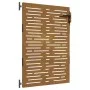 Puerta de jardín acero corten diseño cuadrado 85x150 cm de vidaXL, Puertas de jardín - Ref: Foro24-153247, Precio: 177,71 €, ...