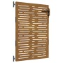 Puerta de jardín acero corten diseño cuadrado 85x150 cm de vidaXL, Puertas de jardín - Ref: Foro24-153247, Precio: 182,03 €, ...