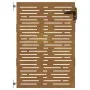 Puerta de jardín acero corten diseño cuadrado 85x150 cm de vidaXL, Puertas de jardín - Ref: Foro24-153247, Precio: 177,71 €, ...