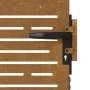 Puerta de jardín acero corten diseño cuadrado 85x150 cm de vidaXL, Puertas de jardín - Ref: Foro24-153247, Precio: 177,71 €, ...
