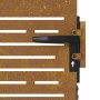 Puerta de jardín acero corten diseño cuadrado 85x150 cm de vidaXL, Puertas de jardín - Ref: Foro24-153247, Precio: 182,03 €, ...