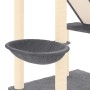 Árbol rascador para gatos suelo a techo gris oscuro 277-303 cm en Mobiliario para gatos | Comprar online en Foru.es