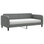 Sofá cama con colchón tela gris oscuro 90x200 cm de vidaXL, Camas y somieres - Ref: Foro24-3196799, Precio: 315,01 €, Descuen...