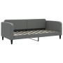 Sofá cama con colchón tela gris oscuro 90x200 cm de vidaXL, Camas y somieres - Ref: Foro24-3196799, Precio: 315,01 €, Descuen...