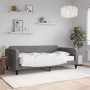 Sofá cama con colchón tela gris oscuro 100x200 cm de vidaXL, Camas y somieres - Ref: Foro24-3196804, Precio: 340,18 €, Descue...
