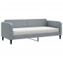 Sofá cama con colchón tela gris claro 80x200 cm de vidaXL, Camas y somieres - Ref: Foro24-3196793, Precio: 316,61 €, Descuent...
