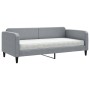 Sofá cama con colchón tela gris claro 90x200 cm de vidaXL, Camas y somieres - Ref: Foro24-3196798, Precio: 313,92 €, Descuent...