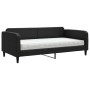 Sofá cama con colchón tela negro 100x200 cm de vidaXL, Camas y somieres - Ref: Foro24-3196805, Precio: 339,62 €, Descuento: %