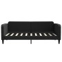 Sofá cama con colchón tela negro 90x190 cm de vidaXL, Camas y somieres - Ref: Foro24-3196810, Precio: 305,08 €, Descuento: %