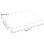 Treated wood table top with natural brown edge 40x40x(2-4) cm by vidaXL, Table tops - Ref: Foro24-363927, Price: 31,36 €, Dis...