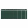 Cobertizo de jardín acero galvanizado verde 191x555x198 cm de vidaXL, Cobertizos - Ref: Foro24-3188236, Precio: 737,69 €, Des...
