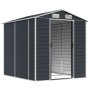 Cobertizo de jardín acero galvanizado antracita 191x215x198cm de vidaXL, Cobertizos - Ref: Foro24-3188254, Precio: 424,72 €, ...