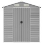 Cobertizo de jardín acero galvanizado gris claro 191x130x198 cm de vidaXL, Cobertizos - Ref: Foro24-3188242, Precio: 281,98 €...