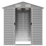Cobertizo de jardín acero galvanizado gris claro 191x130x198 cm de vidaXL, Cobertizos - Ref: Foro24-3188242, Precio: 281,98 €...