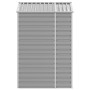Cobertizo de jardín acero galvanizado gris claro 191x130x198 cm de vidaXL, Cobertizos - Ref: Foro24-3188242, Precio: 281,98 €...