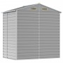 Cobertizo de jardín acero galvanizado gris claro 191x130x198 cm de vidaXL, Cobertizos - Ref: Foro24-3188242, Precio: 281,98 €...