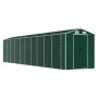 Cobertizo de jardín acero galvanizado verde 191x895x198 cm de vidaXL, Cobertizos - Ref: Foro24-3188240, Precio: 946,98 €, Des...