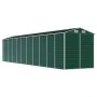 Cobertizo de jardín acero galvanizado verde 191x895x198 cm de vidaXL, Cobertizos - Ref: Foro24-3188240, Precio: 946,98 €, Des...