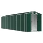 Cobertizo de jardín acero galvanizado verde 191x725x198 cm de vidaXL, Cobertizos - Ref: Foro24-3188238, Precio: 808,39 €, Des...
