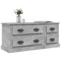 Mueble de TV madera contrachapada gris hormigón 100x35,5x45 cm de vidaXL, Muebles TV - Ref: Foro24-816452, Precio: 74,83 €, D...