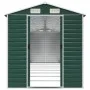Cobertizo de jardín acero galvanizado verde 191x725x198 cm de vidaXL, Cobertizos - Ref: Foro24-3188238, Precio: 808,39 €, Des...