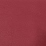 Sillón con taburete cuero sintético rojo tinto 60 cm en Sofás | Comprar online en Foru.es