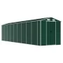 Cobertizo de jardín acero galvanizado verde 191x810x198 cm de vidaXL, Cobertizos - Ref: Foro24-3188239, Precio: 877,69 €, Des...