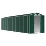 Cobertizo de jardín acero galvanizado verde 191x810x198 cm de vidaXL, Cobertizos - Ref: Foro24-3188239, Precio: 877,69 €, Des...