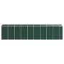 Cobertizo de jardín acero galvanizado verde 191x810x198 cm de vidaXL, Cobertizos - Ref: Foro24-3188239, Precio: 877,69 €, Des...