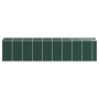 Cobertizo de jardín acero galvanizado verde 191x810x198 cm de vidaXL, Cobertizos - Ref: Foro24-3188239, Precio: 968,99 €, Des...