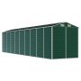 Cobertizo de jardín acero galvanizado verde 191x810x198 cm de vidaXL, Cobertizos - Ref: Foro24-3188239, Precio: 968,99 €, Des...