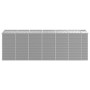 Cobertizo de jardín acero galvanizado gris claro 191x555x198 cm de vidaXL, Cobertizos - Ref: Foro24-3188247, Precio: 768,56 €...