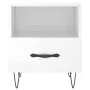 Engineered wood bedside table in glossy white, measuring 40x35x47.5cm. by vidaXL, Nightstands - Ref: Foro24-827424, Price: 43...