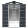 Cobertizo de jardín acero galvanizado antracita 191x470x198 cm de vidaXL, Cobertizos - Ref: Foro24-3188257, Precio: 868,04 €,...