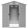 Cobertizo de jardín acero galvanizado gris claro 191x215x198 cm de vidaXL, Cobertizos - Ref: Foro24-3188243, Precio: 370,66 €...